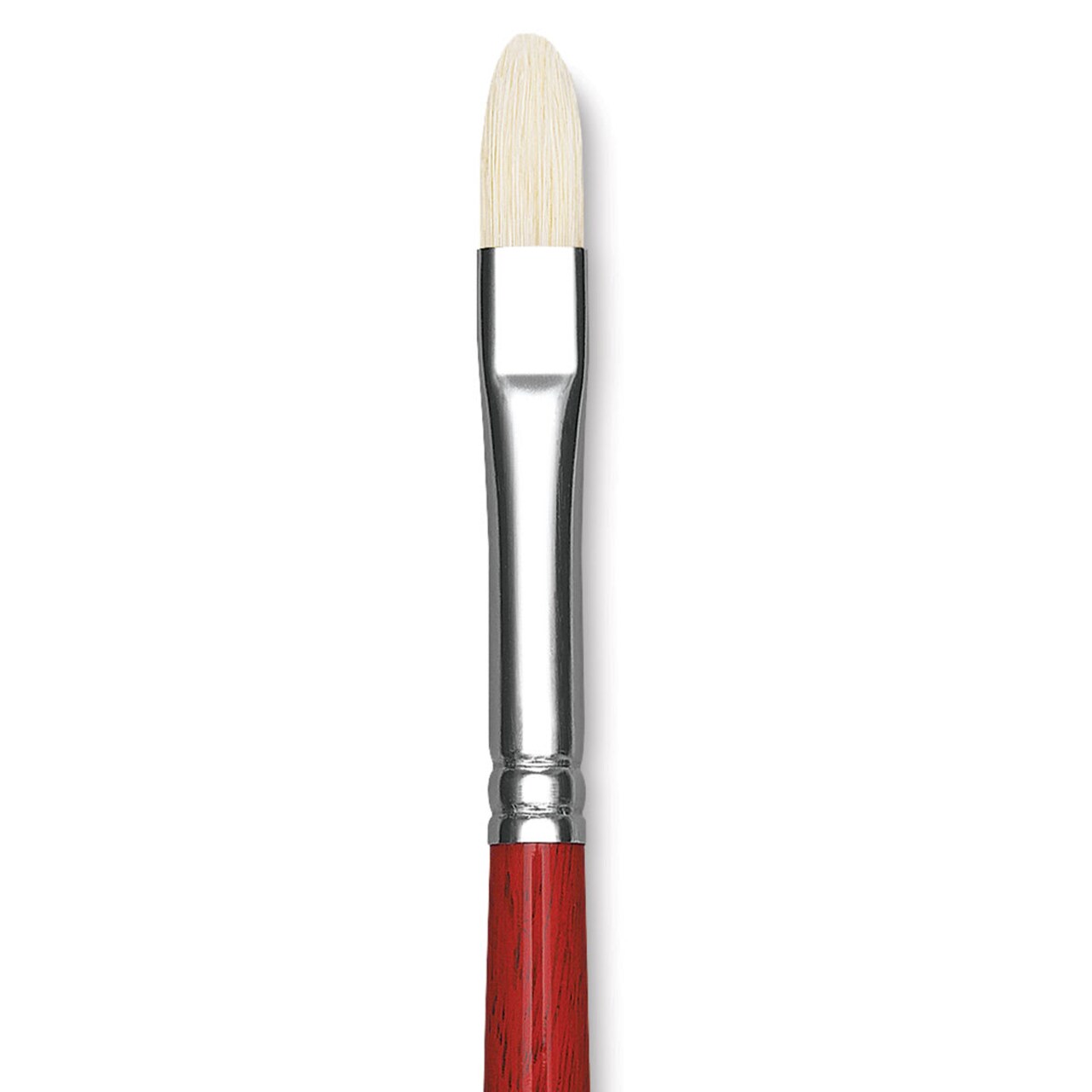 Da Vinci Maestro 2 Hog Bristle Brush - Short Filbert, Long Handle, Size 4